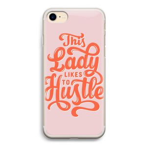 Hustle Lady: iPhone 7 Transparant Hoesje