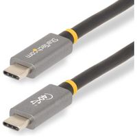 StarTech.com 1m USB4 Kabel, USB-IF Gecertificeerde USB-C Kabel, 40 Gbps, USB Type-C Data Transfer Ka - thumbnail