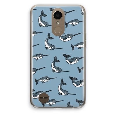 Narwhal: LG K10 (2017) Transparant Hoesje