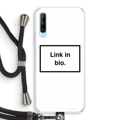 Link in bio: Huawei P Smart Pro Transparant Hoesje met koord