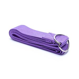 Yoga Riem D-ring Lichtpaars Katoen - 250 x 4 cm