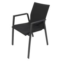 Genesee stapelstoel midnight grey - Oosterik home Genesee stapelstoel midnight grey - Oosterik home