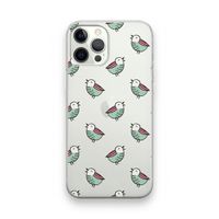 Vogeltjes: iPhone 12 Pro Transparant Hoesje