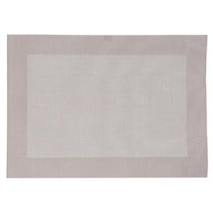 Secret de Gourmet diner placemat Texaline - beige - 50 x 35 cm - Onderleggers