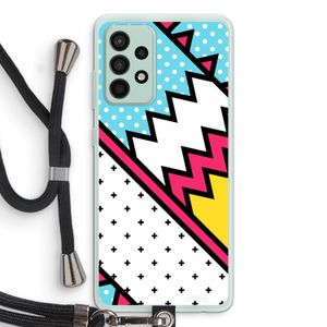 Pop Art #2: Samsung Galaxy A52s 5G Transparant Hoesje met koord