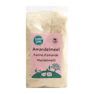 Terrasana Amandelmeel (bio) 500 gram Terrasana Amandelmeel (bio) 500 gram