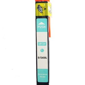 Huismerk Epson 24XL (T2435) cartridge licht cyaan