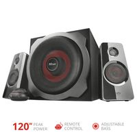 Trust GSP-421 120 W Zwart, Rood - thumbnail