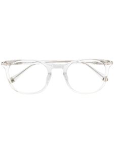 Matsuda lunettes de vue à monture carrée transparente - Blanc