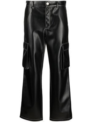 Philosophy Di Lorenzo Serafini pantalon cargo à taille basse - Noir