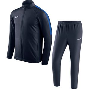 Nike Dry Academy 18 Woven Trainingspak Kids Donkerblauw