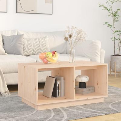 Salontafel 80x50x40 cm massief grenenhout