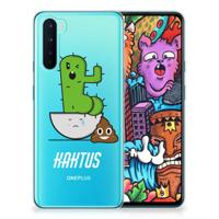 OnePlus Nord Telefoonhoesje met Naam Cactus Poo