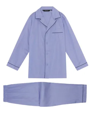 Bio Katoenen Herenpyjama London Striping Ambassador 1867 Maat Extra Large