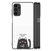 Samsung Galaxy A13 4G Hoesje Cat Good Day