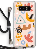 Abstract: Samsung Galaxy Note 8 Transparant Hoesje met koord