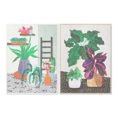 Schilderij DKD Home Decor 52 x 2,7 x 72 cm Scandinavisch (2 Stuks)
