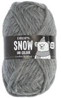 Drops Snow Uni Colour 046 Grijs