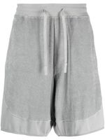 Stone Island Shadow Project short de bain à taille à lien de resserrage - Gris