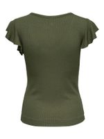 ONLY 15227187 Tanktop V-hals Mouwloos Elastaan, Viscose - thumbnail