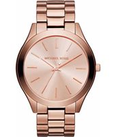 Horlogeband Michael Kors MK3205B Roestvrij staal (RVS) Rosé 24mm - thumbnail