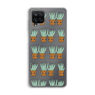 Sansevieria: Samsung Galaxy A12 Transparant Hoesje
