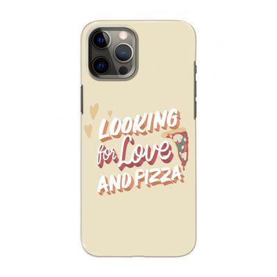 Pizza is the answer: Volledig geprint iPhone 12 Hoesje