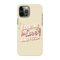 Pizza is the answer: Volledig geprint iPhone 12 Hoesje