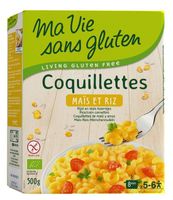 Macaroni van mais en rijst glutenvrij bio