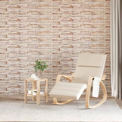 VidaXL Wandpanelen 14 st 3d 100x25 cm eps bruin