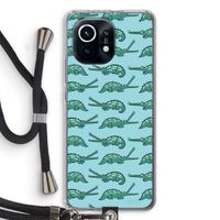 Kroko: Xiaomi Mi 11 Transparant Hoesje met koord