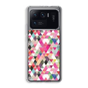 Gekleurde driehoekjes: Xiaomi Mi 11 Ultra Transparant Hoesje