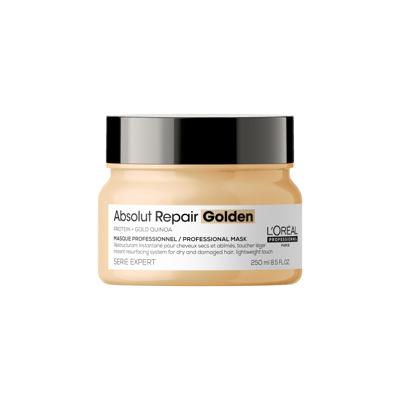 L'Oréal Professionnel Série Expert Serie Expert Absolut Repair Golden Masker 250ml | Voor Beschadigd Haar