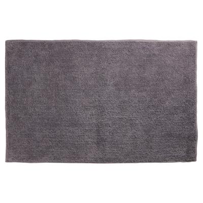 Differnz Initio badmat 100% katoen - geschikt voor vloerverwarming - 50 x 80 cm - donkergrijs