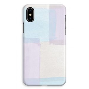 Square pastel: iPhone XS Max Volledig Geprint Hoesje