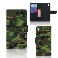 Sony Xperia Z3 | Telefoon Hoesje | Army Dark