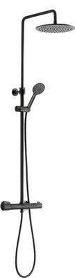 Ben Lavion 250 Cool regendoucheset met 4 straalsoorten Ø25cm gunmetal pvd