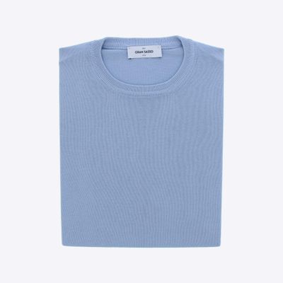 Pull Blauw Katoen