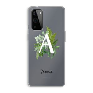 Green Brush: OnePlus 9 Pro Transparant Hoesje