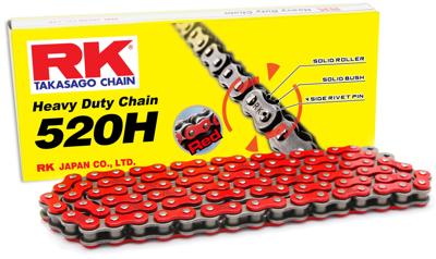 RK Chain 520 h 116 c red/black open
