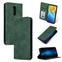 Retro huid voelen Business magnetische horizontale Flip lederen draagtas voor LG Stylo 5 (Army Green)