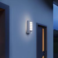 STEINEL L 12 Buitengebruik muurverlichting E27 60 W Zilver - thumbnail