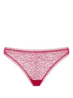 ERES Reflet lace thong - Rose