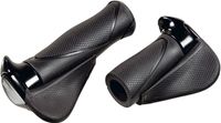 Ergotec Kraton Ergonomic Bicycle Handlebar Grips Large, 130mm, Black - thumbnail