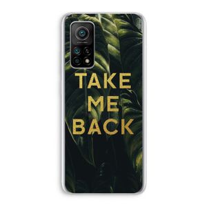 Take me back: Xiaomi Mi 10T 5G Transparant Hoesje