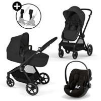 Passeggino CYBEX EOS PLUS + Cloud G Trio: Passeggino convertibile + seggiolino auto estensibile per neonati + navicella trasformabile in seduta