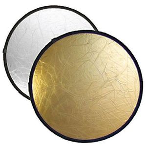 BRESSER BR-TR5 Reflectiescherm 60cm rond goud/zilver