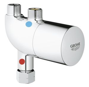 GROHE Grohtherm Micro onderbouwthermostaat 8,5 x 10 cm, chroom