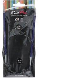 KnitPro Zing Rondbreinaalden 60cm 4,50mm