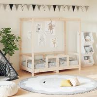 Kinderbedframe 70x140 cm massief grenenhout - thumbnail